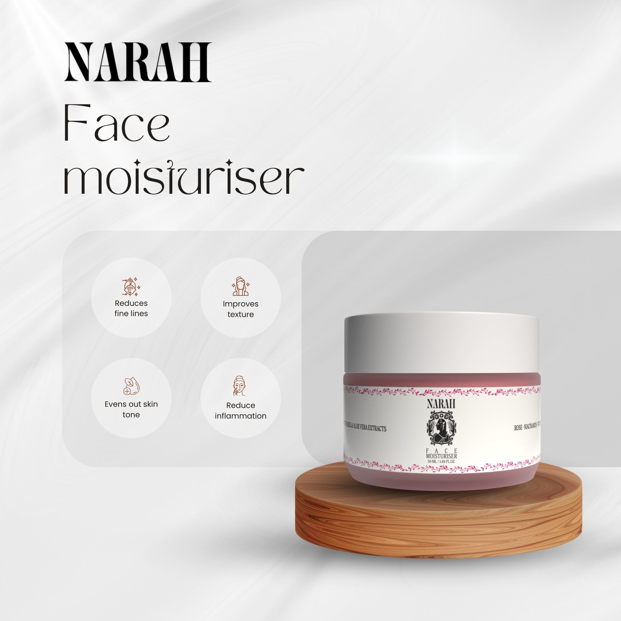 Rose Wine Face Moisturizer