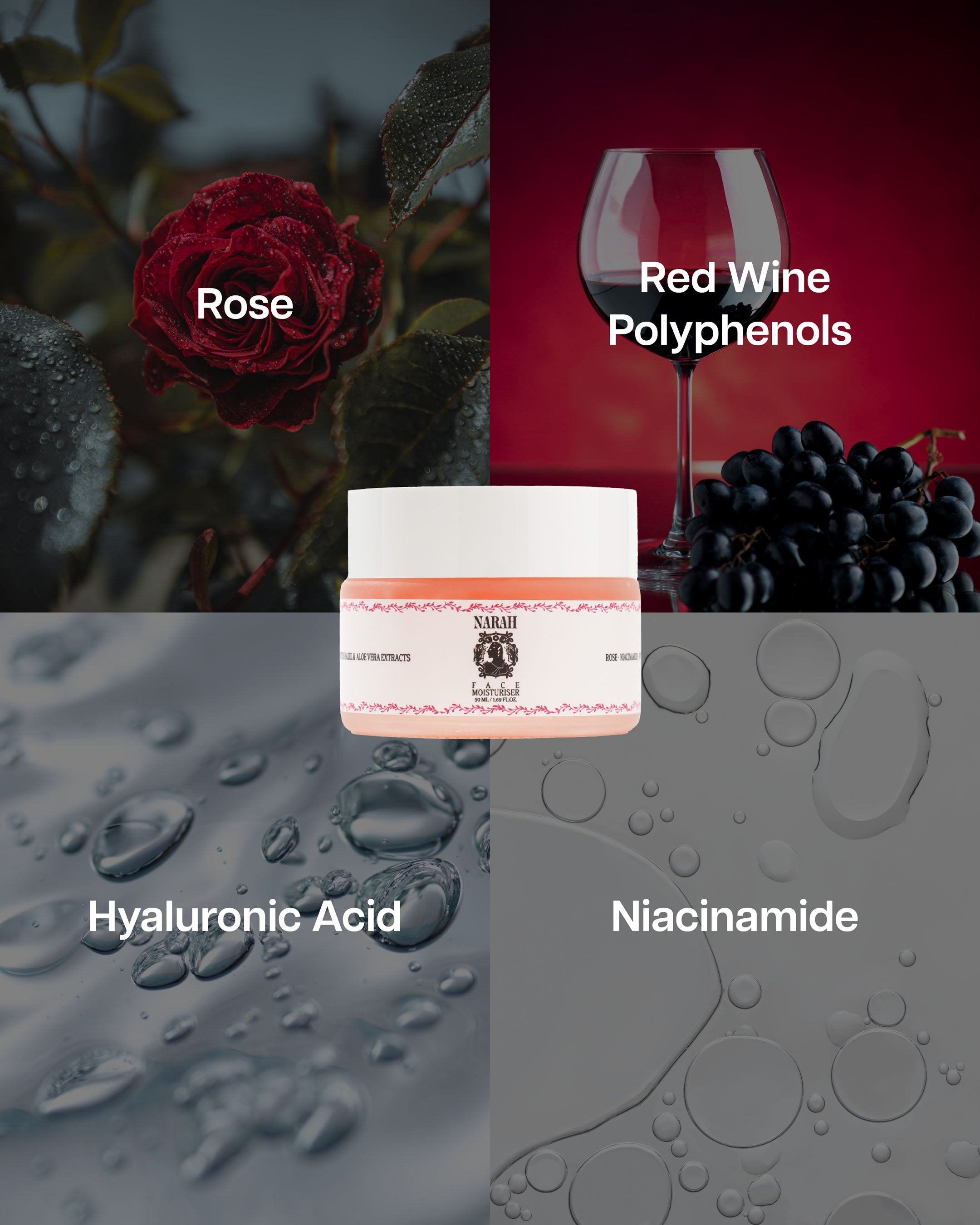 Rose Wine Face Moisturizer